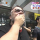 Illustration for article titled Heres Guillermo Del Toro Looking at a Giant Gundam